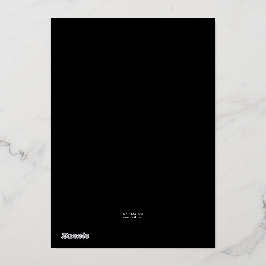 Batman - Gotham City | Einladung zum Geburtstag (Rückseite)