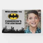 Batman - Gotham City | Geburtsdatum Name und Foto Banner (Horizontal)