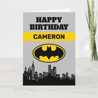 Batman - Gotham City | Geburtstag Karte