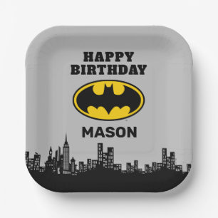 Batman - Gotham City   Geburtstag Pappteller