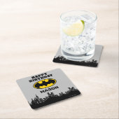 Batman - Gotham City | Geburtstag Rechteckiger Pappuntersetzer (Vor Ort)