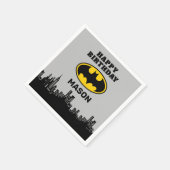Batman - Gotham City | Geburtstag Serviette (Ecke)
