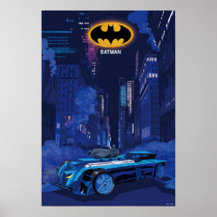 Batman Gotham City Nachtpatrouille Poster