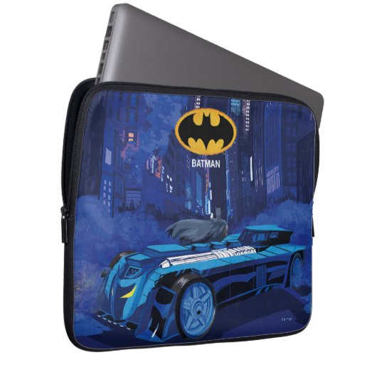 Batman Gotham City Night Patrol Laptopschutzhülle (Vorne Rechts)