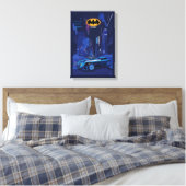 Batman Gotham City Night Patrol Leinwanddruck (Insitu (Schlafzimmer))