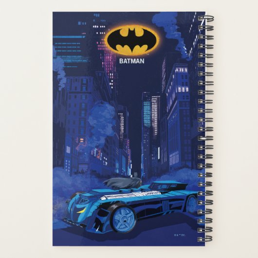 Batman Gotham City Night Patrol Planer (Rückseite)