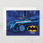 Batman Gotham City Night Patrol Postkarte (Vorne/Hinten)