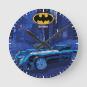 Batman Gotham City Night Patrol Runde Wanduhr (Vorderseite)