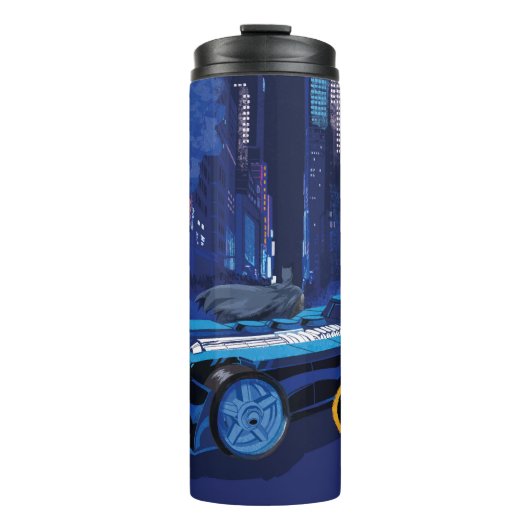 Batman Gotham City Night Patrol Thermosbecher (Vorderseite)