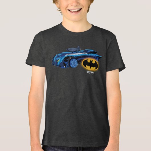 Batman Gotham City Night Patrol Tri-Blend Shirt (Vorderseite)