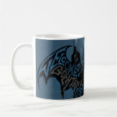 Batman Gotham City Paint Tropfen Graphic Kaffeetasse (Links)