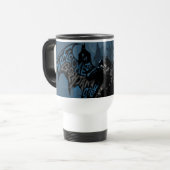 Batman Gotham City Paint Tropfen Graphic Reisebecher (Vorderseite Links)