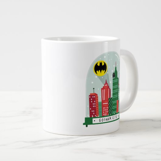 Batman Gotham City™ Snow Globe Grafik Jumbo-Tasse (Vorderseite Rechts)
