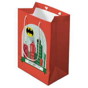 Batman Gotham City™ Snow Globe Grafik Mittlere Geschenktüte