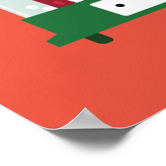 Batman Gotham City™ Snow Globe Grafik Poster (Ecke)