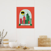Batman Gotham City™ Snow Globe Grafik Poster (Küche)