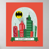 Batman Gotham City™ Snow Globe Grafik Poster (Vorne)