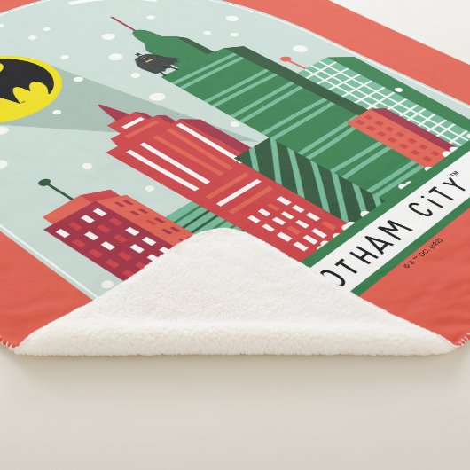 Batman Gotham City™ Snow Globe Grafik Sherpadecke (3/4)