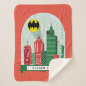 Batman Gotham City™ Snow Globe Grafik Sherpadecke (Vorderseite)