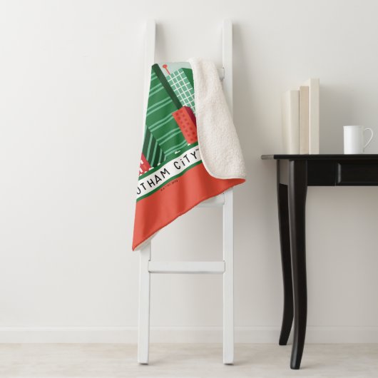 Batman Gotham City™ Snow Globe Grafik Sherpadecke (Beispiel)