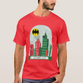 Batman Gotham City™ Snow Globe Grafik T-Shirt (Vorderseite)