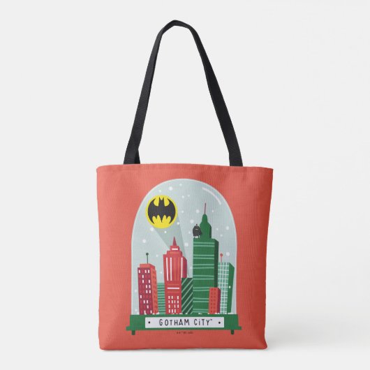 Batman Gotham City™ Snow Globe Grafik Tasche (Rückseite)