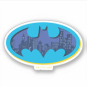 Batman | Gotham City Symbol Aufkleber (Vorderseite)