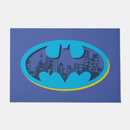 Batman | Gotham City Symbol Fußmatte (Vorderseite)