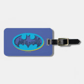 Batman | Gotham City Symbol Gepäckanhänger (Vorderseite horizontal)