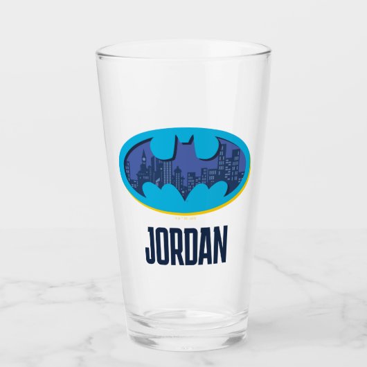 Batman | Gotham City Symbol Glas (Vorderseite)