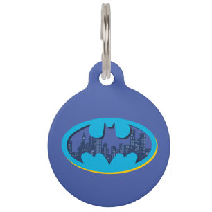 Batman Gotham City Symbol Haustiermarke