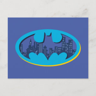 Batman   Gotham City Symbol Postkarte