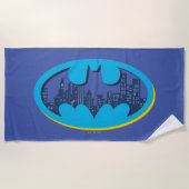 Batman | Gotham City Symbol Strandtuch (Vorderseite)