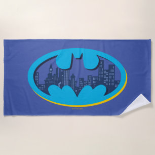 Batman   Gotham City Symbol Strandtuch