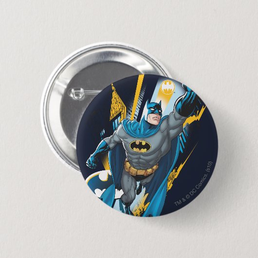Batman Gotham Guardian Button (Vorne & Hinten)