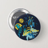 Batman Gotham Guardian Notebook Sketch Button (Vorne & Hinten)