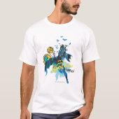 Batman Gotham Guardian Notebook Sketch T-Shirt (Vorderseite)