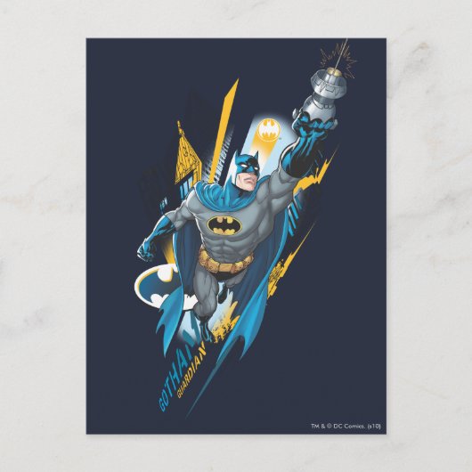 Batman Gotham Guardian Postkarte (Vorderseite)