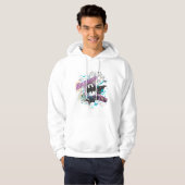 Batman Gotham Skyline Sketch Hoodie (Vorne ganz)