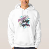 Batman Gotham Skyline Sketch Hoodie (Vorderseite)