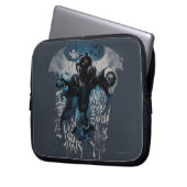 Batman Graffiti Graphic - Ich weiß, wie Sie denken Laptopschutzhülle (Vorderseite Links)