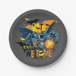 Batman   Halloween-Inspiriertes Logo Pappteller