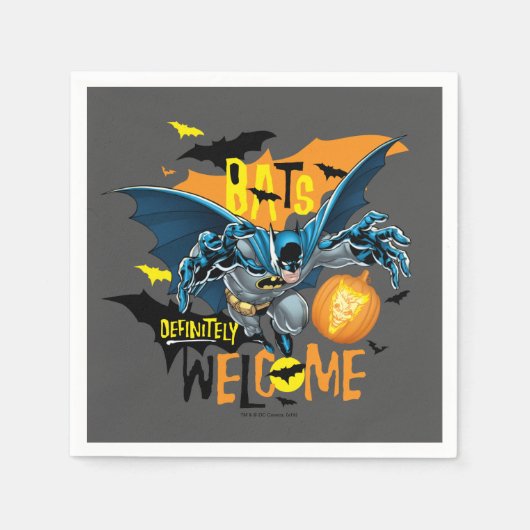 Batman | Halloween-Inspiriertes Logo Serviette (Vorderseite)