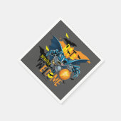 Batman | Halloween-Inspiriertes Logo Serviette (Ecke)
