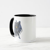 Batman hält den Kap Tasse (Vorderseite Links)