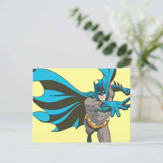 Batman Hand Out Postkarte (Stehend Vorderseite)