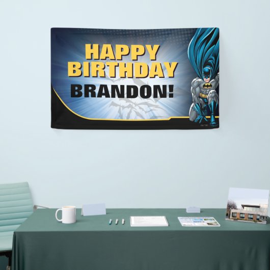 Batman | Happy Birthday Banner (Messeveranstaltung)