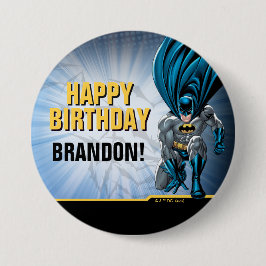 Batman | Happy Birthday Button