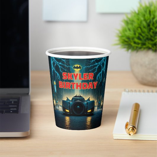 Batman Happy Birthday Paper Cups Pappbecher (InSitu)