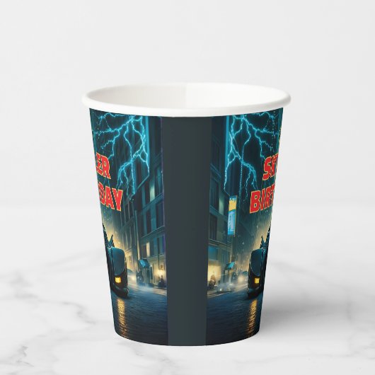 Batman Happy Birthday Paper Cups Pappbecher (Links)